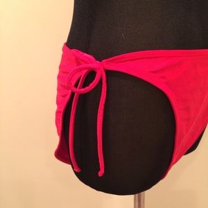 NWT Red bikini swim bottoms SZ 15/17